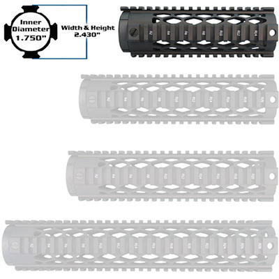 Yankee Hill Diamond Series Forearm 7.3in AR-15 Alu Yankee Hill Diamond Series Forearm 7.3in AR-15 Alu