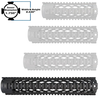 Yankee Hill Diamond Series Forearm 12.6in AR-15 Al Yankee Hill Diamond Series Forearm 12.6in AR-15 Al