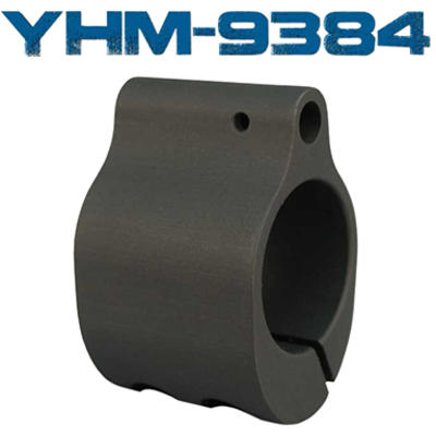 YHM Firearm Parts Gas Block Low Profile Slotted Pi YHM Firearm Parts Gas Block Low Profile Slotted Pi
