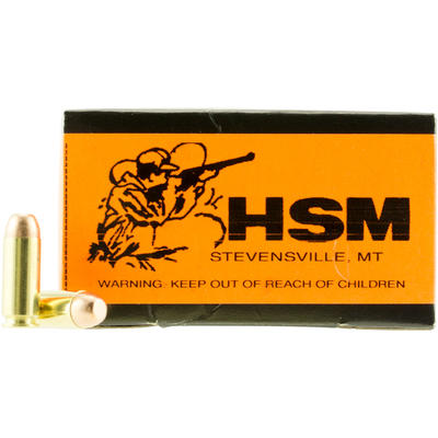 HSM Ammo Training 10mm 180 Grain FMJ 50 Rounds [10