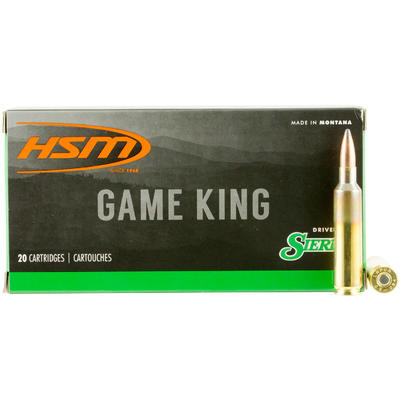 HSM Ammo Game King 6.5x284 Norma 140 Grain SBT 20