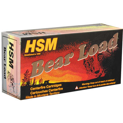 HSM Ammo 45-70 Government RN 430 Grain 20 Rounds [