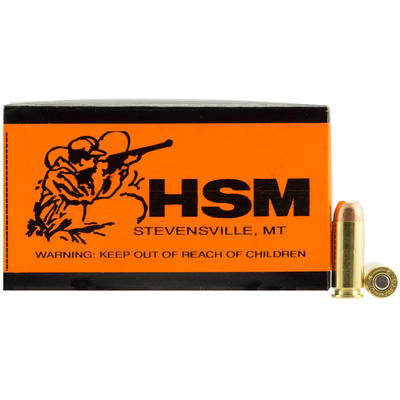 HSM Ammo 10mm 200 Grain FMJ 50 Rounds [10MM8N]