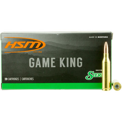 HSM Ammo Game King 243 Winchester 85 Grain HPBT 20