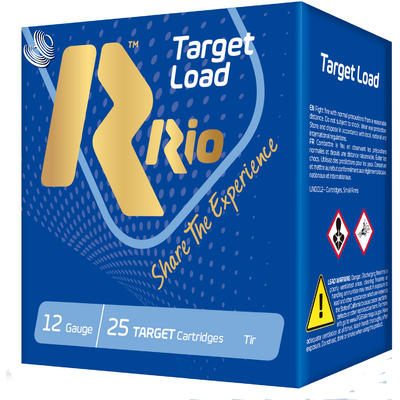 Rio Shotshells Target Load Trap 12 Gauge 2.75in 1o