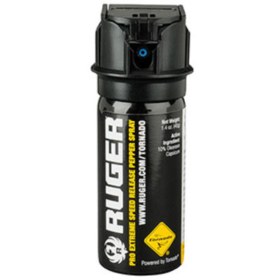 Ruger Pro Extreme Pepper Spray 1.4oz 1.4oz Black [