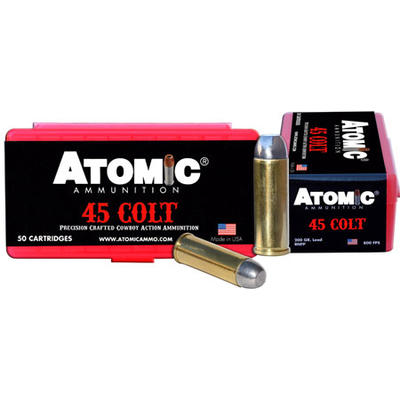Atomic Ammo Cowboy Action 45 Colt (LC) 200 Grain L