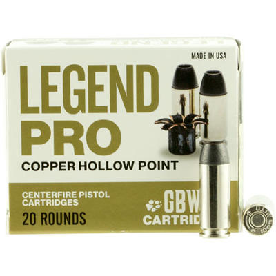 GBW Cartridge Ammo Legend 10mm 155 Grain Copper HP
