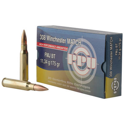 Prvi Partizan PPU Ammo Match 308 Winchester 175 Gr