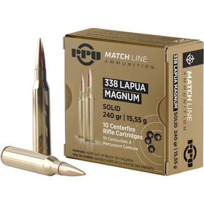 Prvi Partizan PPU Ammo Match 338 Lapua Magnum 240