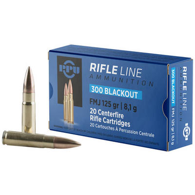 Prvi Partizan PPU Ammo 300 Blackout 125 Grain Flat