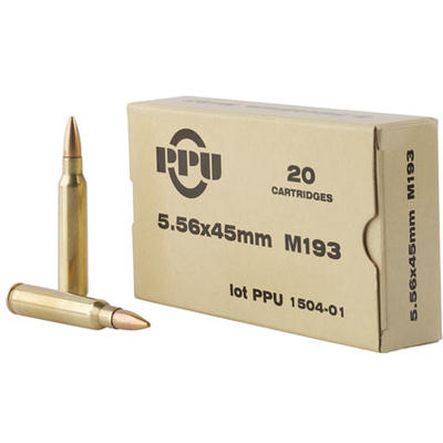 Prvi Partizan PPU Ammo M193 5.56x45mm (5.56 NATO)