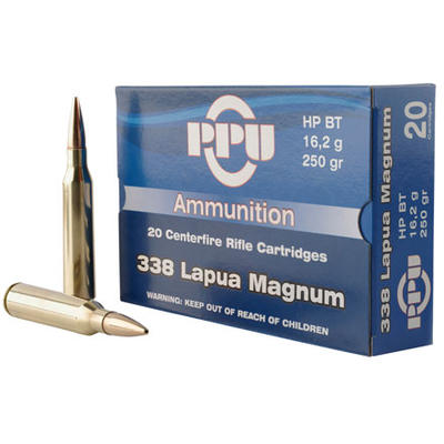 Prvi Partizan PPU Ammo 338 Lapua Magnum 250 Grain