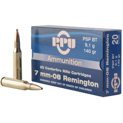 Prvi Partizan PPU Ammo 7mm-08 Remington 140 Grain