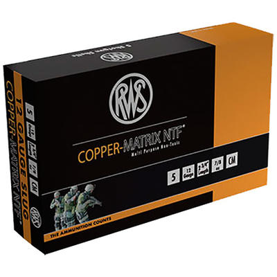 Ruag Shotshells Copper Matrix NTF Copper Slug 12 G