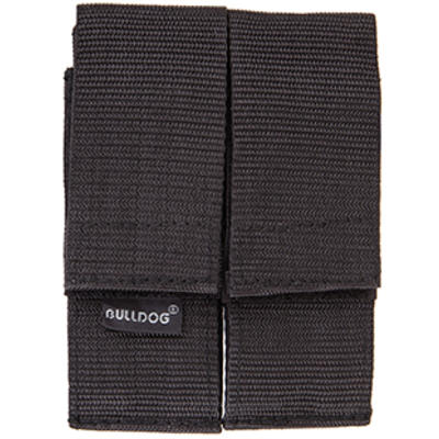 Bulldog Double Magazine Holder w/Belt Loop Velcro-