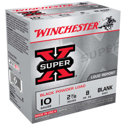 Winchester Blank Ammo Super-X Upland Blank 10 Gaug Winchester Blank Ammo Super-X Upland Blank 10 Gaug