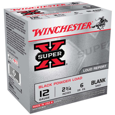Winchester Blank Ammo Super-X Black Powder Blank 1