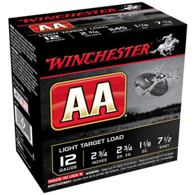 Winchester Shotshells AA Target 12 Gauge 2.75in 1-