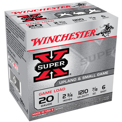 Winchester Shotshells Super-X Game Shotshells 20 G