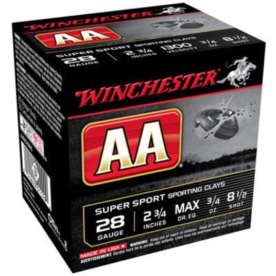 Winchester Shotshells AA Target 28 Gauge 2.75in 3/
