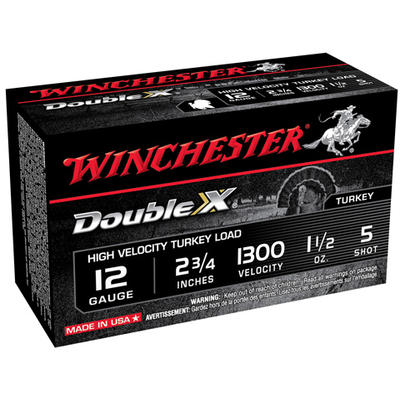 Winchester Shotshells Double-X Turkey 12 Gauge 2.7 Winchester Shotshells Double-X Turkey 12 Gauge 2.7