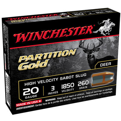 Winchester Shotshells Supreme Gold 20 Gauge 3in 26