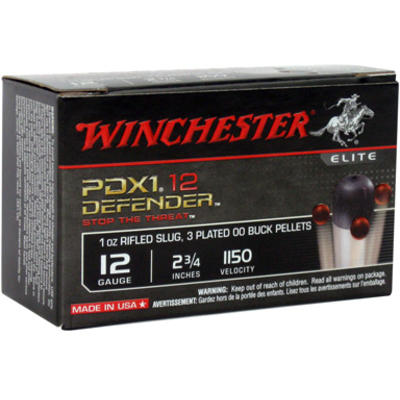 Winchester Shotshells PDX1 12 Gauge 2.75in 1oz 00