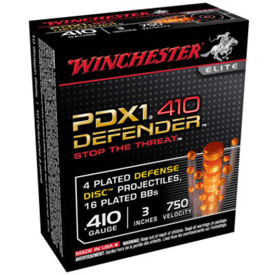 Winchester Shotshells PDX1 .410 Gauge 3in 4 Defens