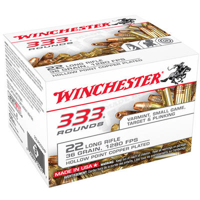 Winchester Rimfire Ammo .22 Long Rifle (LR) CPHP 3