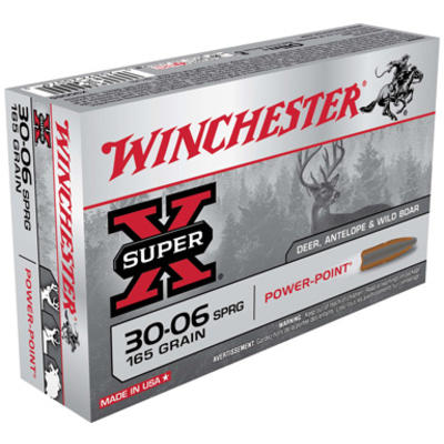 Winchester Ammo Super-X 30-06 Springfield 165 Grai