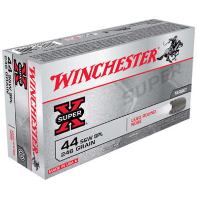 Winchester Ammo Super-X 44 Special 246 Grain LRN 5
