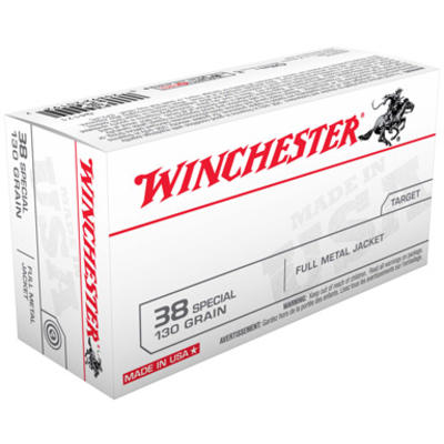 Winchester Ammo Best Value 38 Special 130 Grain FM
