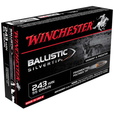 Winchester Ammo Supreme 243 Winchester 55 Grain Si Winchester Ammo Supreme 243 Winchester 55 Grain Si