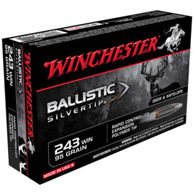 Winchester Ammo Supreme 243 Winchester 95 Grain Si Winchester Ammo Supreme 243 Winchester 95 Grain Si