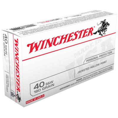 Winchester Ammo Best Value 40 S&W 180 Grain JH