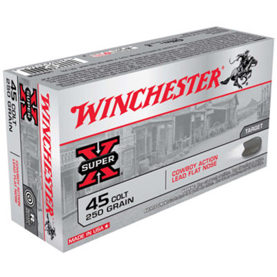Winchester Ammo Cowboy Action 45 Colt (LC) Lead 25