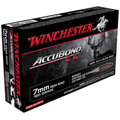 Winchester Ammo Supreme 7mm Magnum 160 Grain AccuB