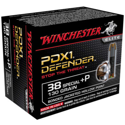 Winchester Ammo Elite PDX1 Defender 38 Spc+P Bonde