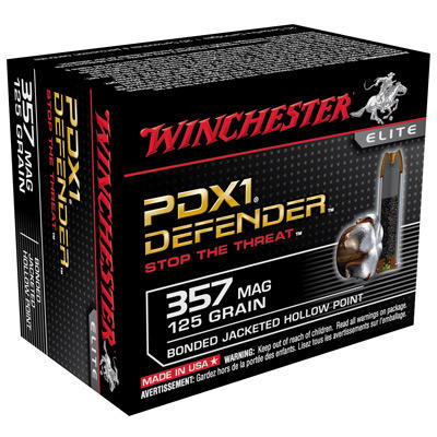 Winchester Ammo Elite PDX1 Defender 357 Magnum Bon