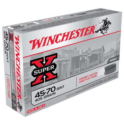 Winchester Ammo Super-X 45-70 Government Lead Flat