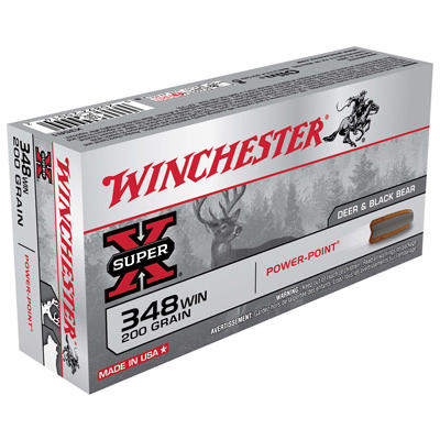 Winchester Ammo Super-X 348 Winchester 200 Grain P