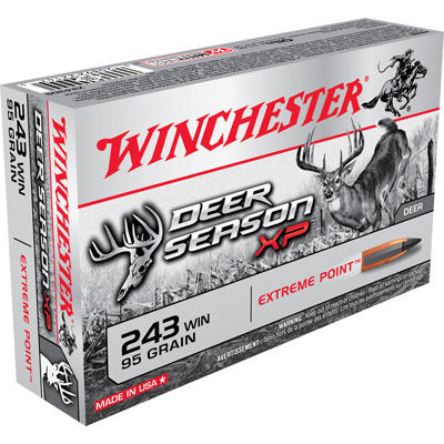 Winchester Ammo XP 243 Winchester 95 Grain Extreme