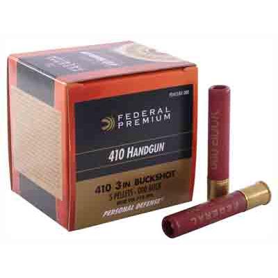 Federal Shotshells Defense .410 Gauge 3in 5 Pellet