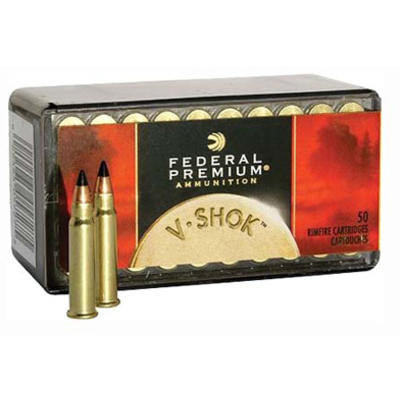 Federal Rimfire Ammo V-Shok .22 Magnum (WMR) Speer