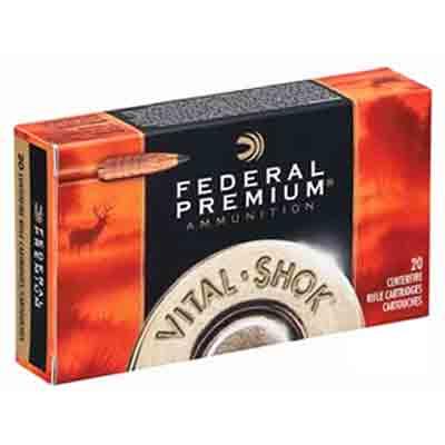 Federal Ammo Vital-Shok 270 WSM 140 Grain TC Vital