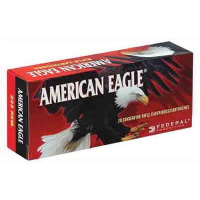 Federal Ammo American Eagle 223 Remington FMJ BT 5