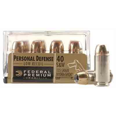 Federal Ammo 40 S&W Hydra-Shok JHP 135 Grain 2