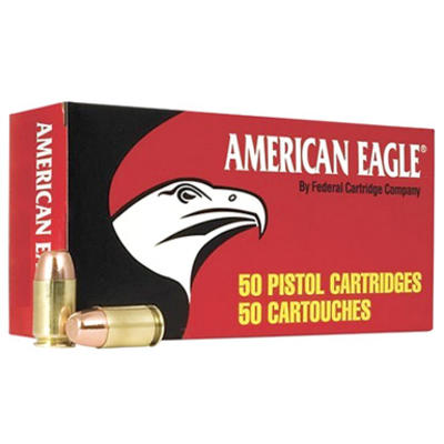 Federal Ammo American Eagle 40 S&W FMJ 180 Gra