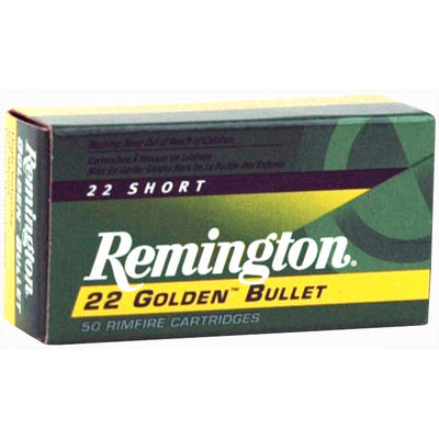 Remington Rimfire Ammo .22 Short 29 Grain HV 50 Ro Remington Rimfire Ammo .22 Short 29 Grain HV 50 Ro